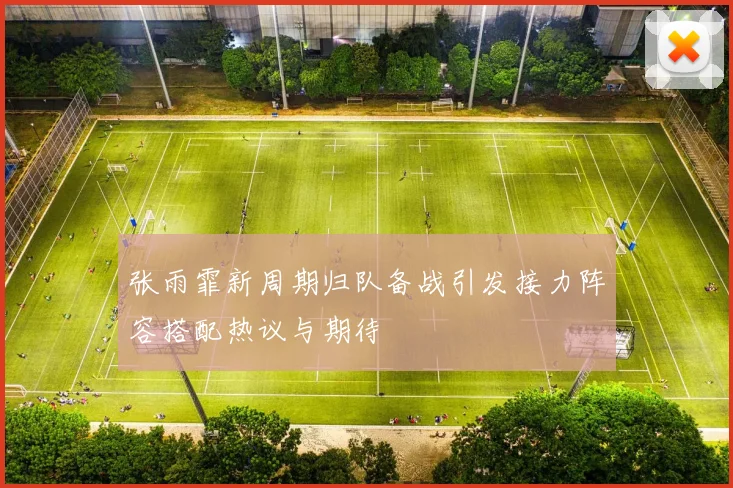 张雨霏新周期归队备战引发接力阵容搭配热议与期待